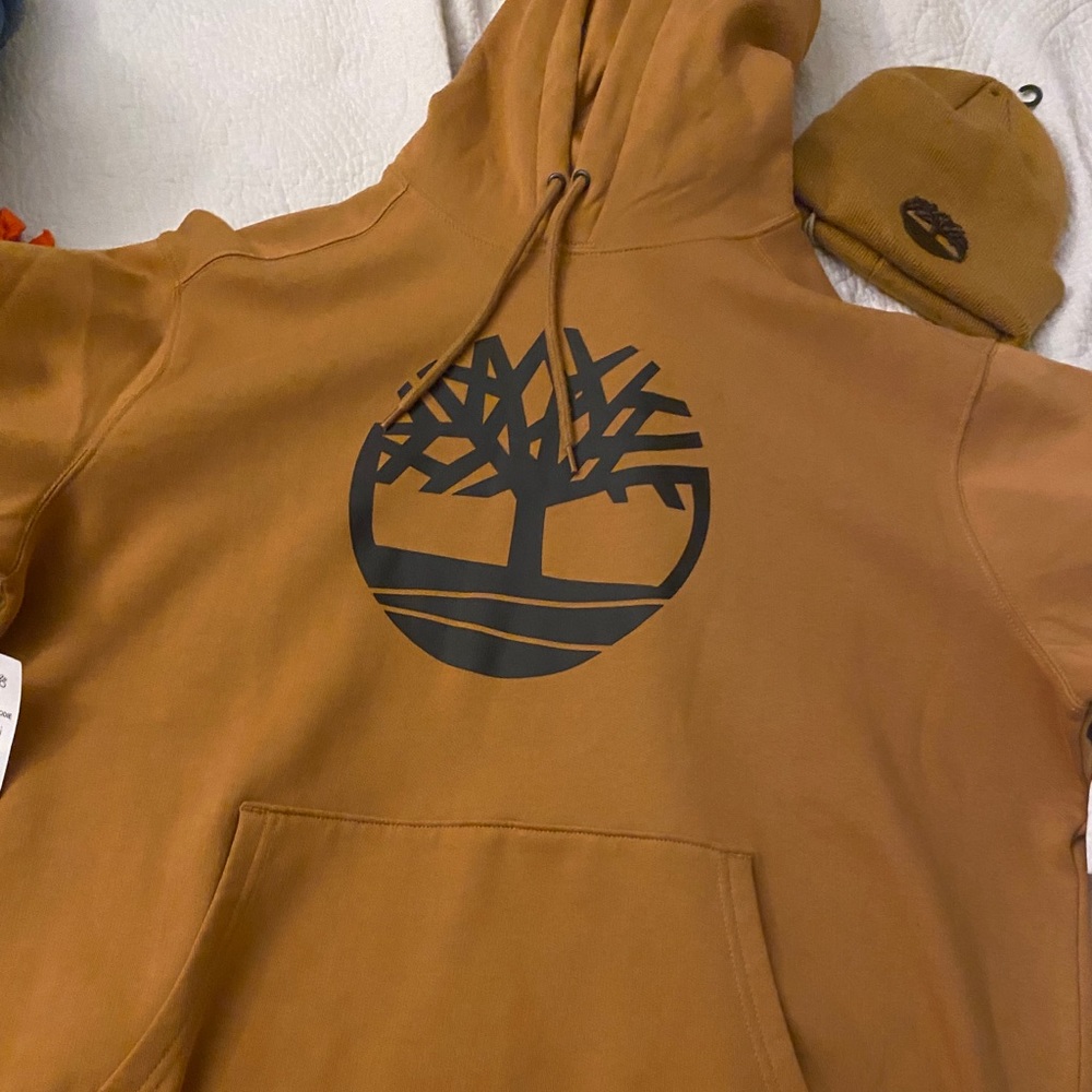 Timberland beige hoodie